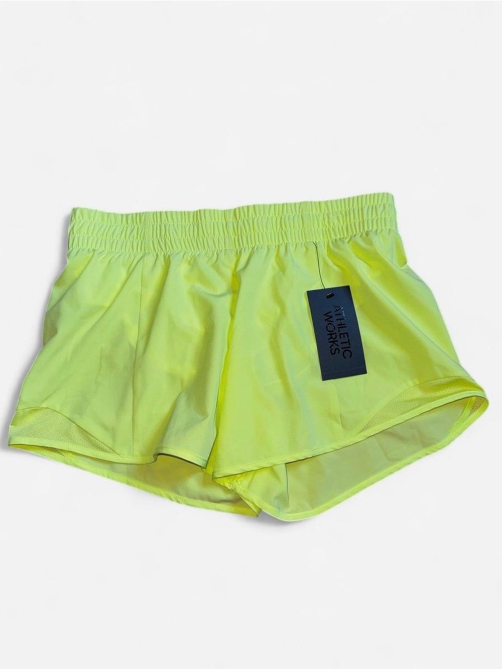 Athletic Works Neon Yellow Women’s Performance Shorts